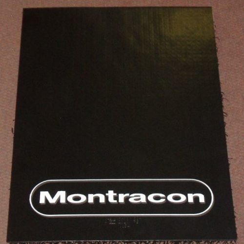 Super Single Mudflap with Montracon Logo